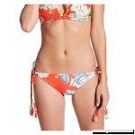 RACHEL Rachel Roy Women's Botanical Side-Tie Cheeky Bikini Bottoms Multi B07DY36G5Q